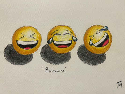 'Bouncin' Fine Art Print