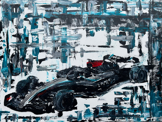 '44:Final Lap' Fine Art Print